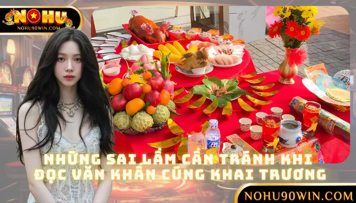 Những Sai Lầm Cần Tránh Khi Đọc Văn Khấn Cúng Khai Trương